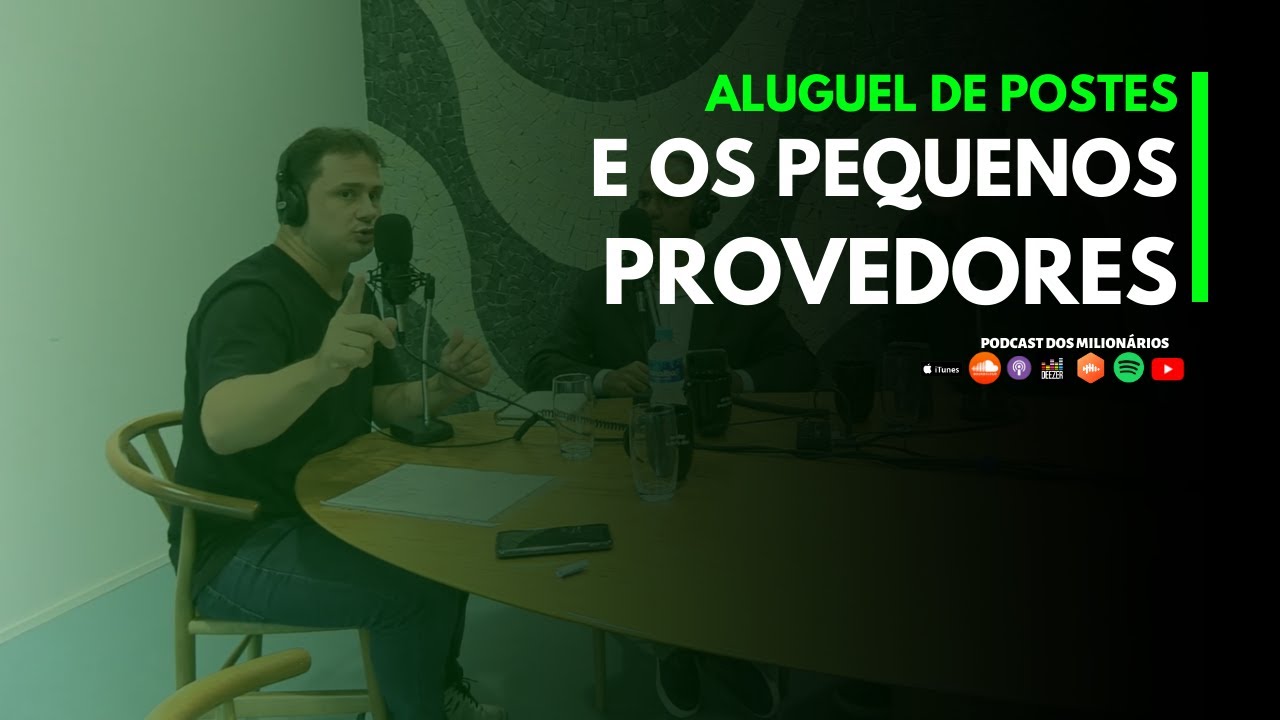 Aluguel de postes x Pequenos provedores