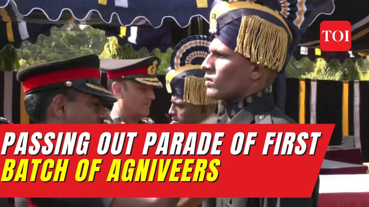 Hyderabad: FIRST BATCH of AGNIVEERS ready to join INDIAN ARMY after 24-week military training