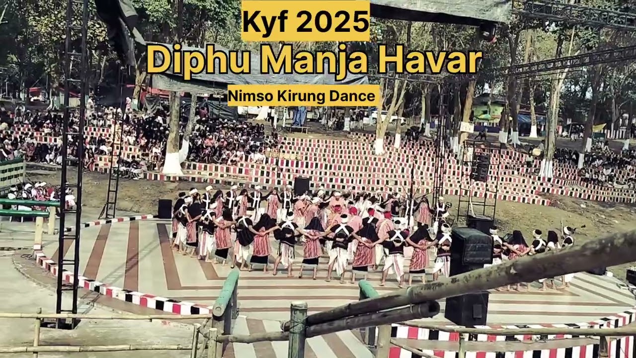 Nimso kirung Dance / Karbi Traditional Dance / Karbi Youth Festival 2025 /Moni Vlogs