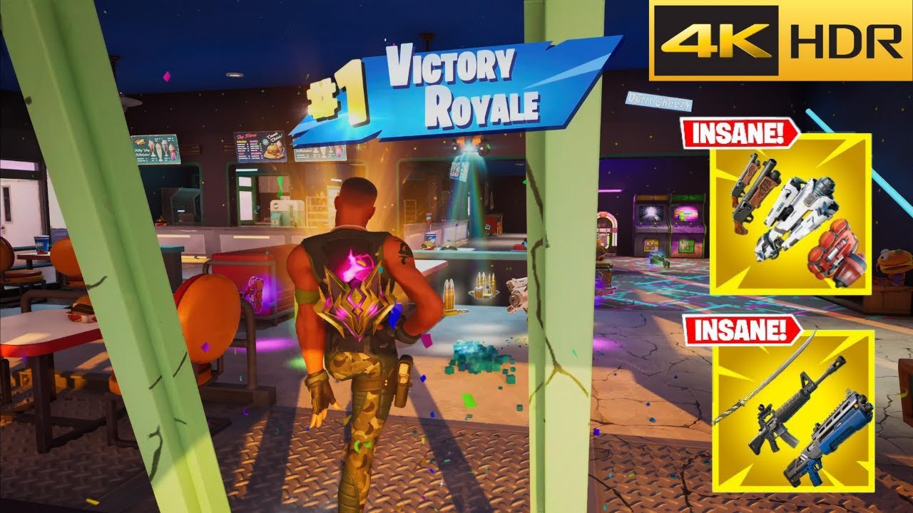 Fortnite Battle Royale ( Zero Build) 4k 60fps gameplay (Fortnite chapter 7 )