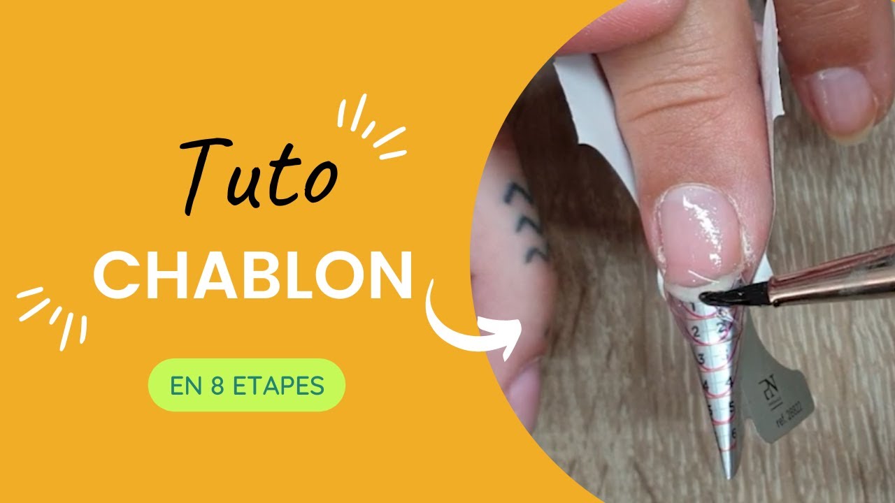 TUTO ONGLE EN GEL/CHABLON-Simple pour Debutant-Formation proth&eacute;siste Ongulaire