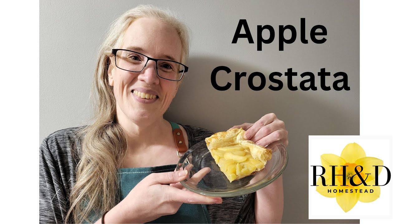 Apple Crostata | Red Hares and Daffodils Homestead