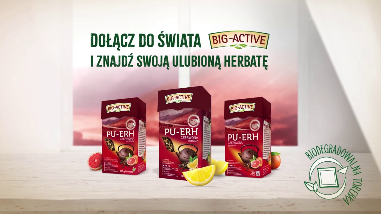Poznaj czerwone herbaty marki Big-Active!