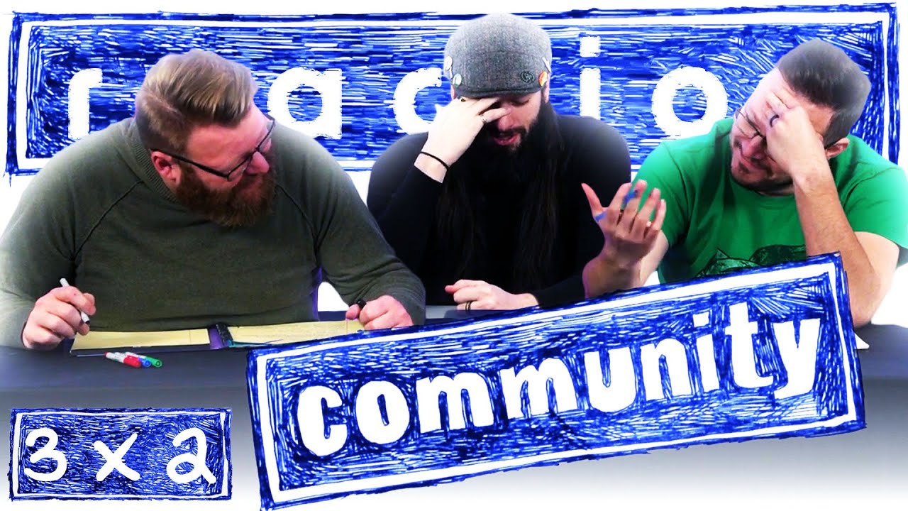 Community 3x2 REACTION!! 