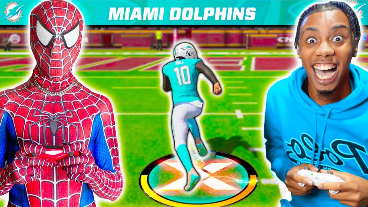 SPIDER MAN CALLED ME OUT TO A MADDEN GAME!!! (CRAZY ENDING)