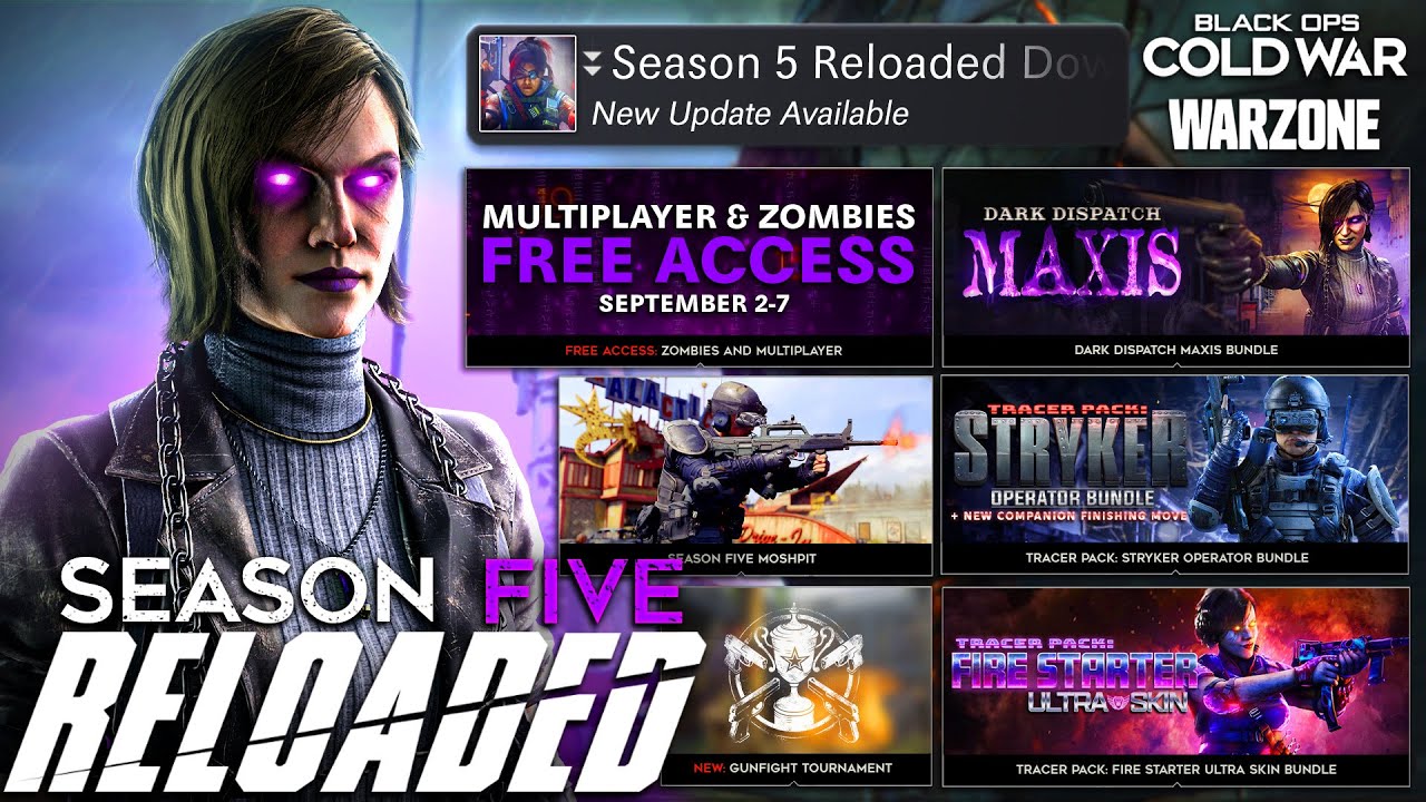 *NEW* Season 5 Reloaded Download & SECRET Map Found Early?| Treyarch BREAKS Silence + 3 MORE Bundles