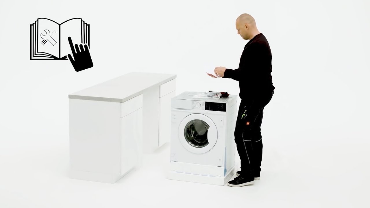 How to install your Electrolux washer dryer