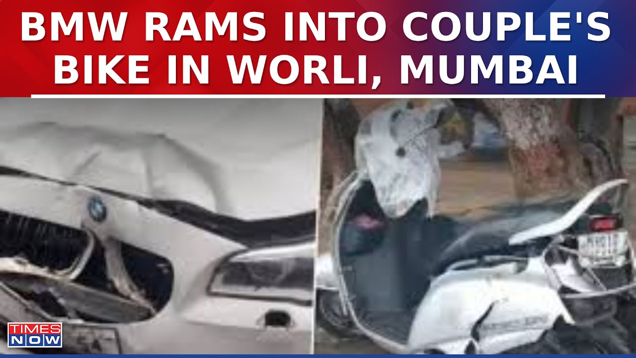 BMW Rams Into Couple's Bike In Worli, Wife Dead, Husband Critical, CM Shinde Vows 'Impartial Action'
