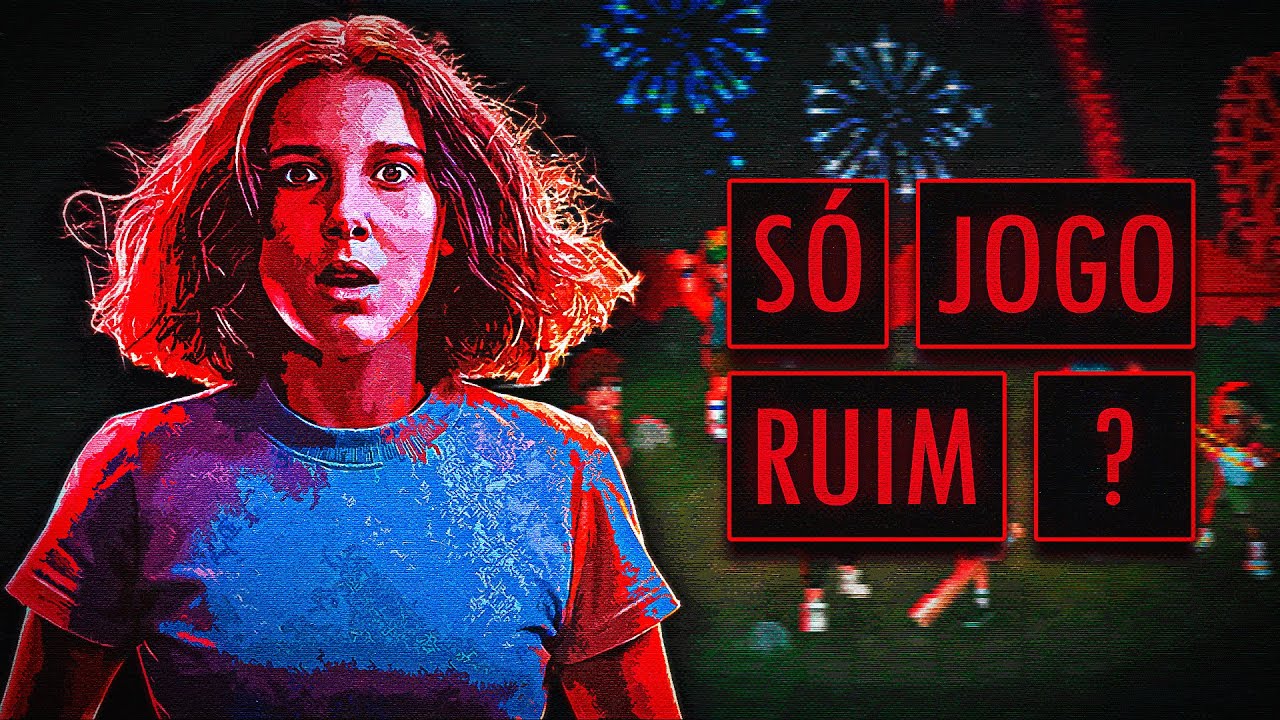 Os ESTRANHOS JOGOS de STRANGER THINGS