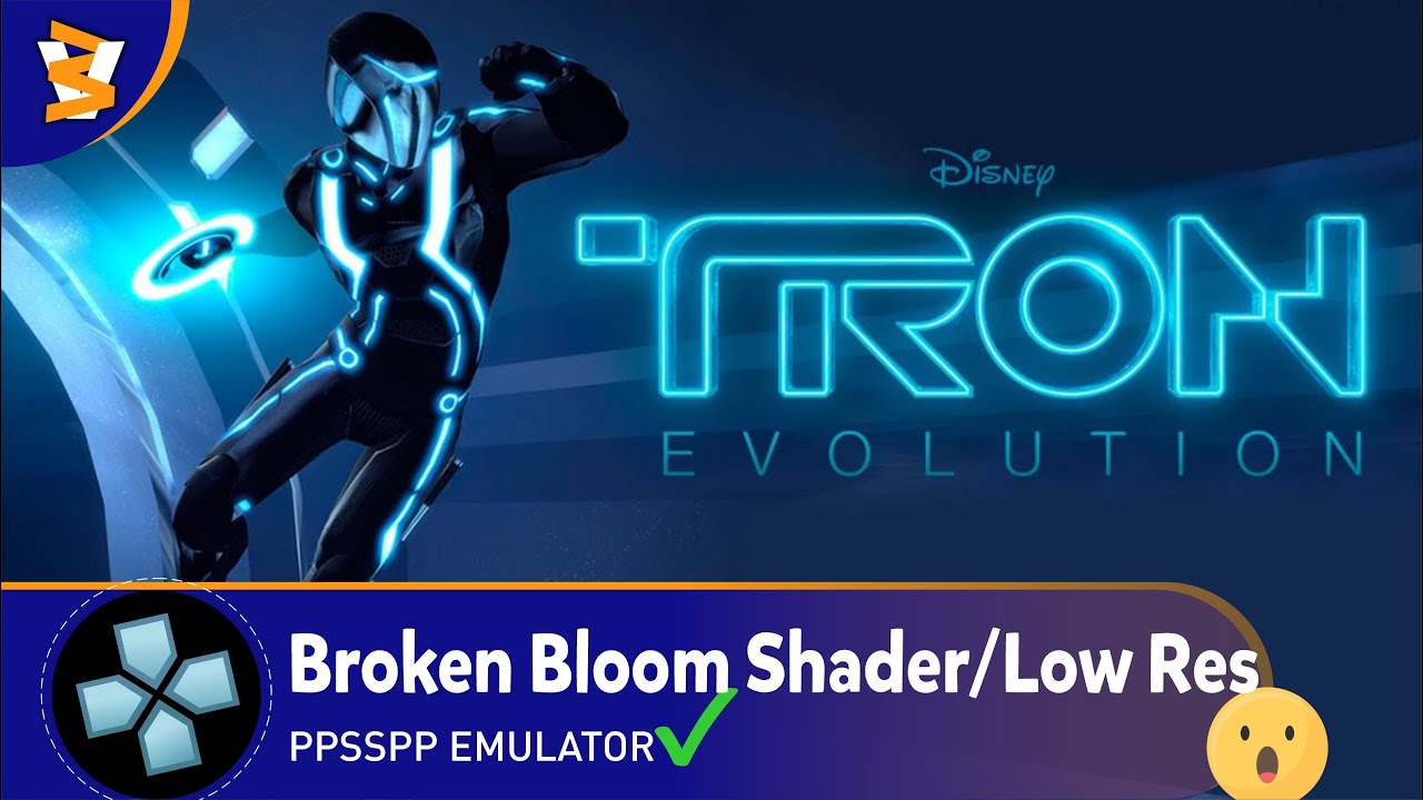 PPSSPP 1.19.3-1184 - Disney Tron - Evolution (Vulkan/ReShade)