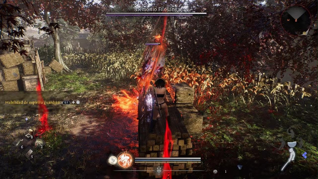 Nioh 3 como derrotar demonio filosangre