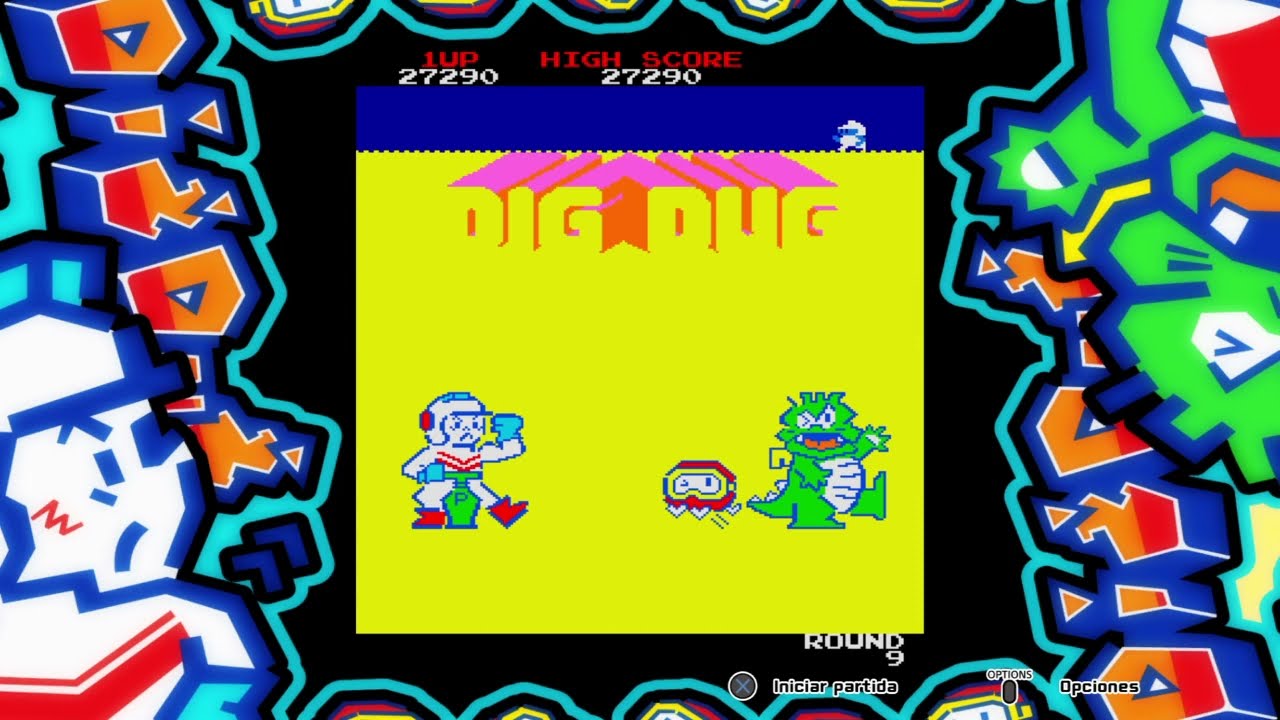 DIG DUG ( Casual Gameplay) - PS4