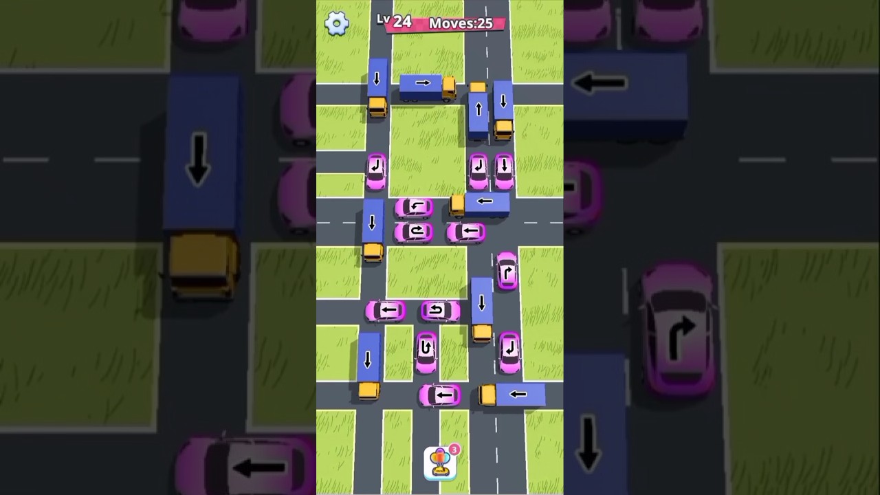 Traffic Parking game play #play #funnygamingshorts #games #gamingshorts #viralgameshorts