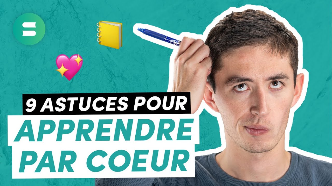 Comment APPRENDRE PAR COEUR rapidement | 9 Techniques efficaces ⚡️