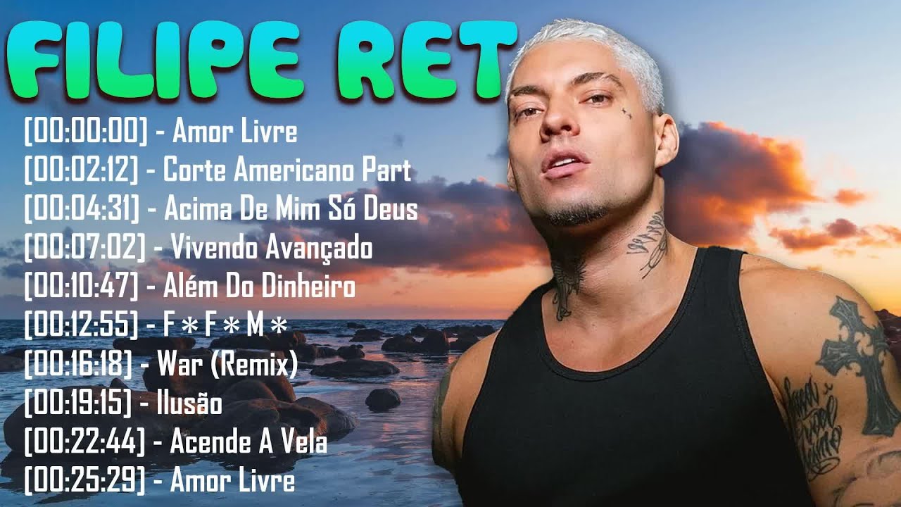 Filipe Ret 2025 – Os Maiores Sucessos do Rap Brasileiro | Playlist Atualizada