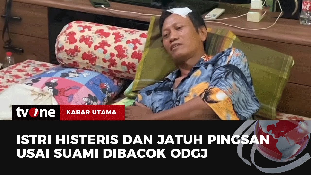 NGERI! ODGJ di Jakut Bacok Warga dengan Sajam, Keluarga Korban Histeris | Kabar Utama tvOne