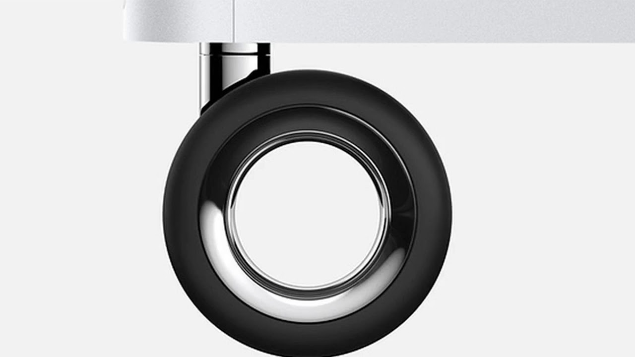 The Mac Pro&rsquo;s optional wheels cost $400