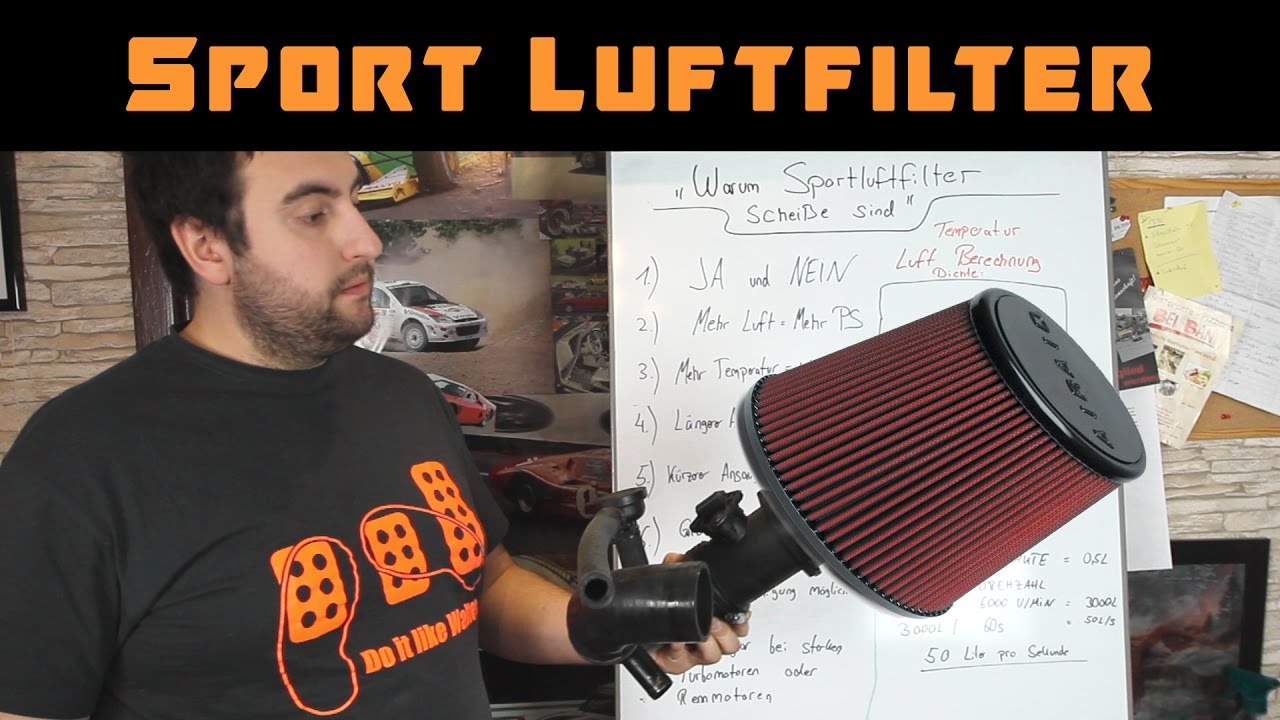 Was bringt ein Sportluftfilter wirklich?