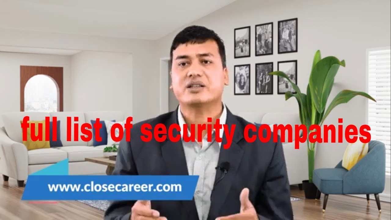 list of security companies in Sharjah