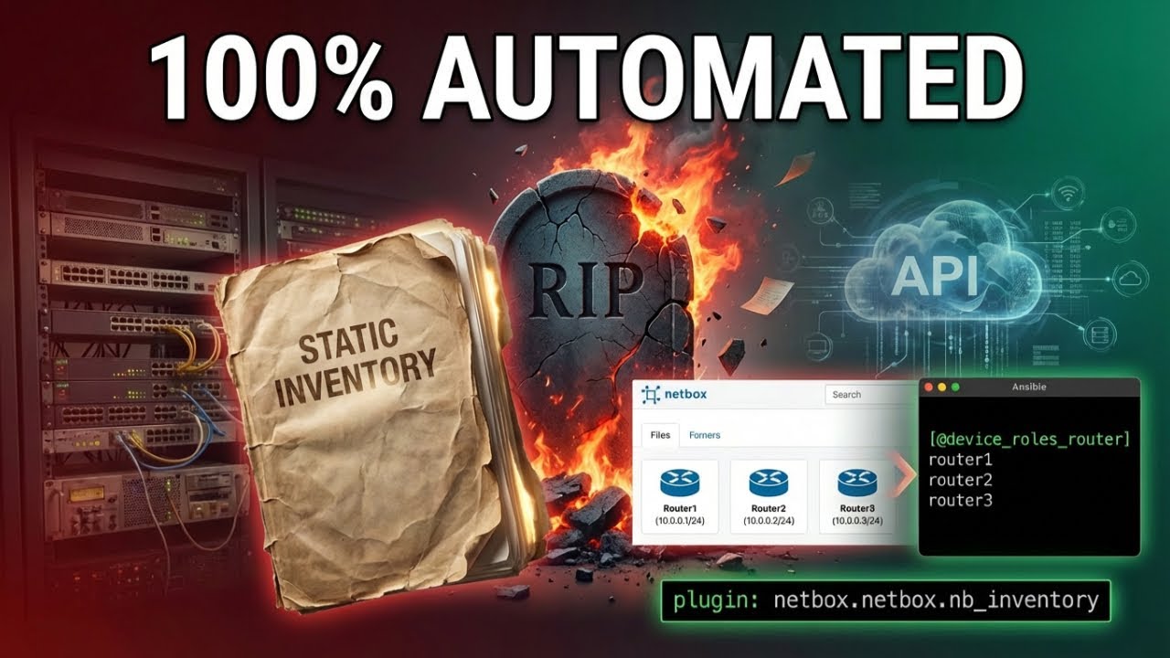 Why I Deleted My Ansible Inventory Files (Use NetBox Instead)