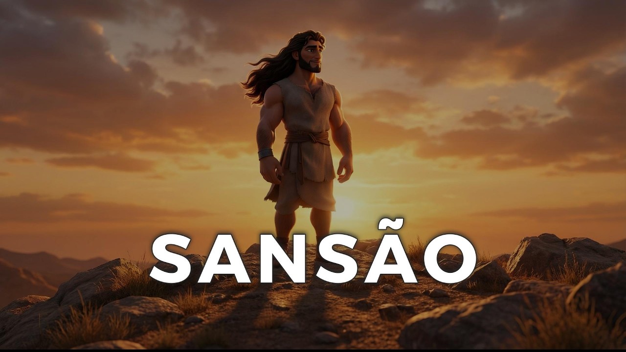 Sansão - A Força Verdadeira Vem de Deus | Música Infantil Cristã Animada