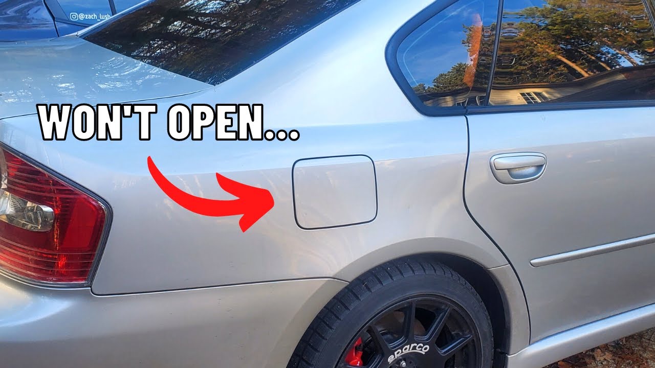Subaru Fuel Door Won't Open | Legacy GT