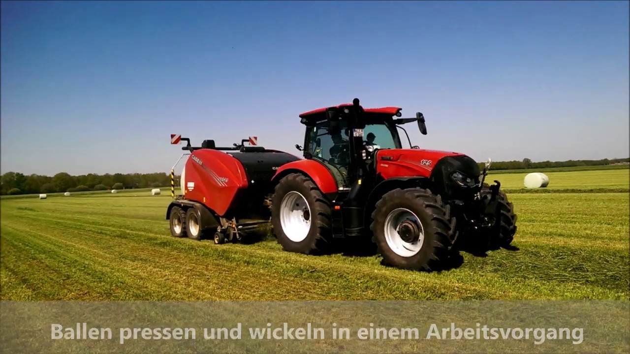 Case IH RB545 Press-Wickel-Kombi