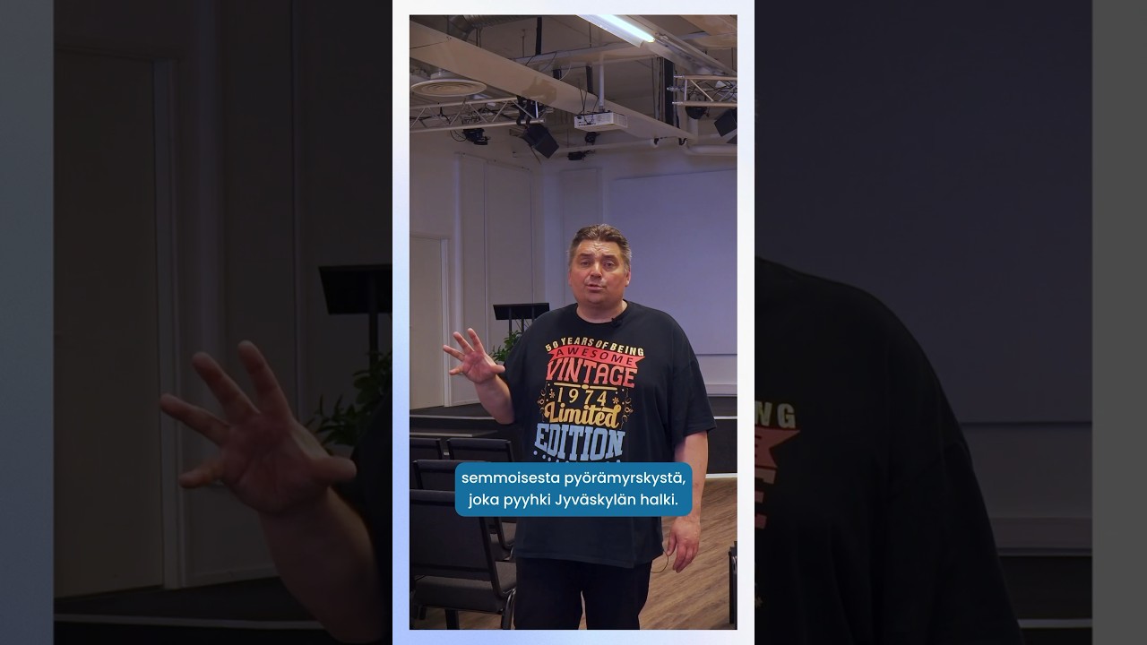 Jyväskylän Vapaaseurakunnan pastori Markus Koivu kutsuu Sinutkin mukaan Kohti Taivasta -tapahtumaan!