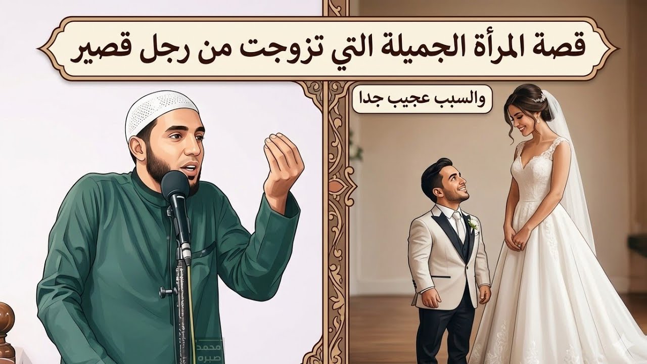 إمرأة في غاية الجمال تتزوج من رجل أعمى وقصير فانظر ماذا صنع معها عجيب جدا !!!!