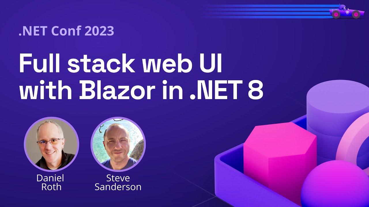 Полноценный веб-интерфейс с Blazor в .NET 8 | .NET Conf 2023