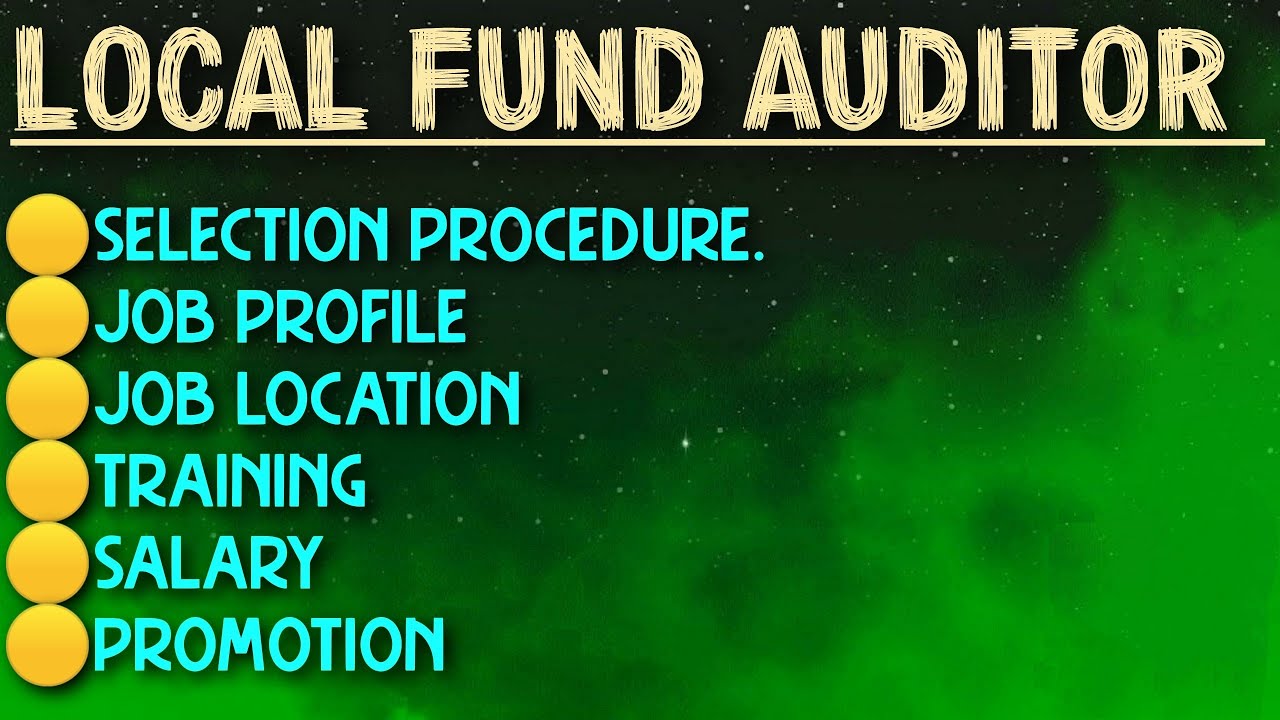 LOCAL FUND AUDITOR // OSSC CGLE // JOB PROFILE, SALARY, POSTING, WORK PRESSURE, PROMOTION// #ossc