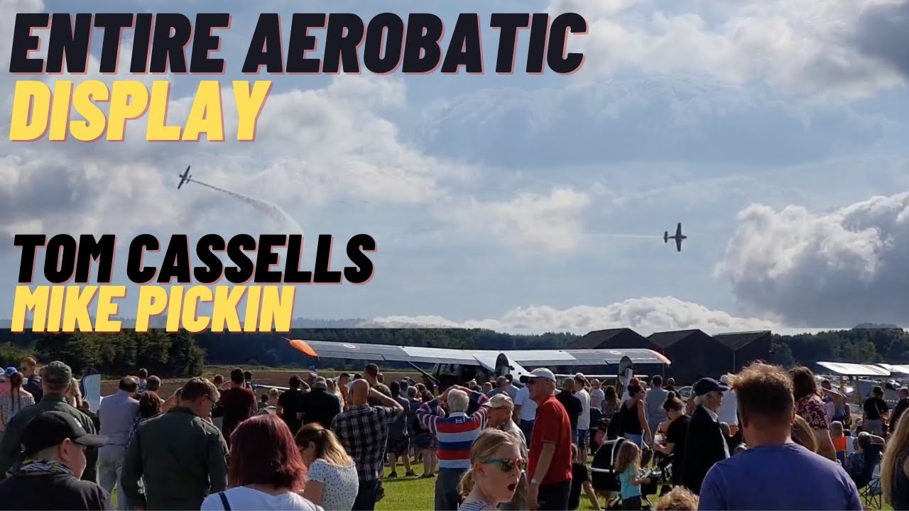 Aerobatics at Sherburn Aero club [Tom Cassells and Mike Pickin]