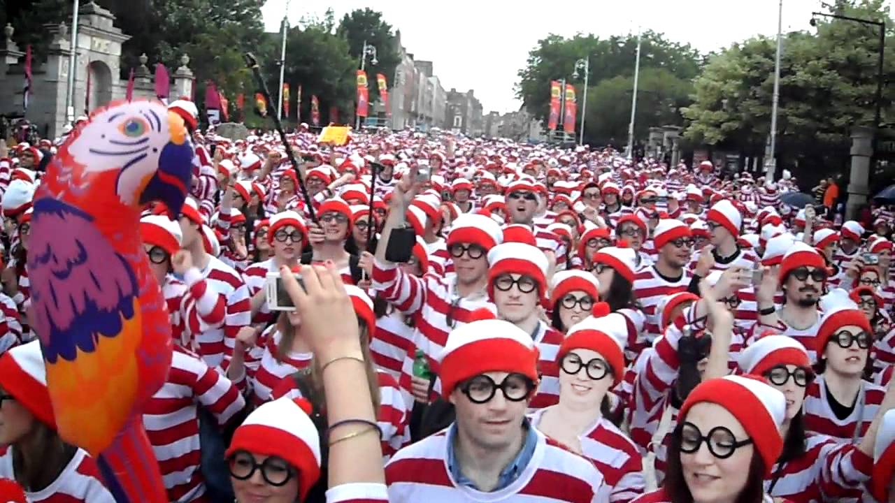 Wally's dancing on YMCA in Dublin