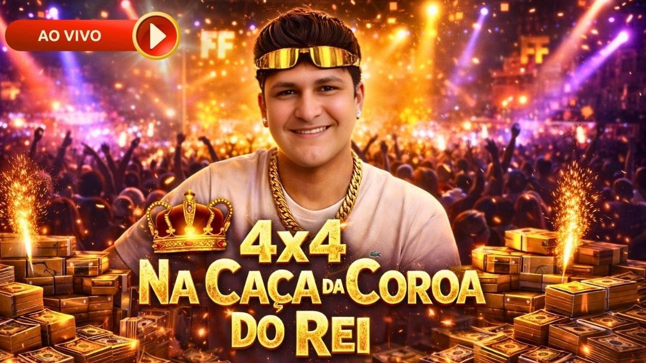 💛 FREE FIRE AO VIVO💛|👑QUEM VAI FICAR COM A COROA?👑|💛APOST@DO VALENDO 100$💛4x4 REVELANDO 🏆JOGADORES💛