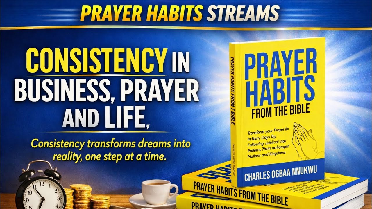 CONSISTENCY IN BUSINESS, PRAYER AND LIFE