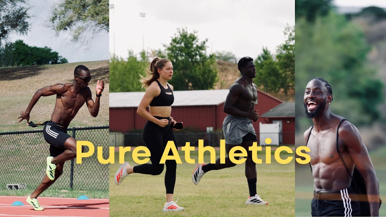 One of The Fastest Sprint Groups In The World | Pure Athletics Workout 