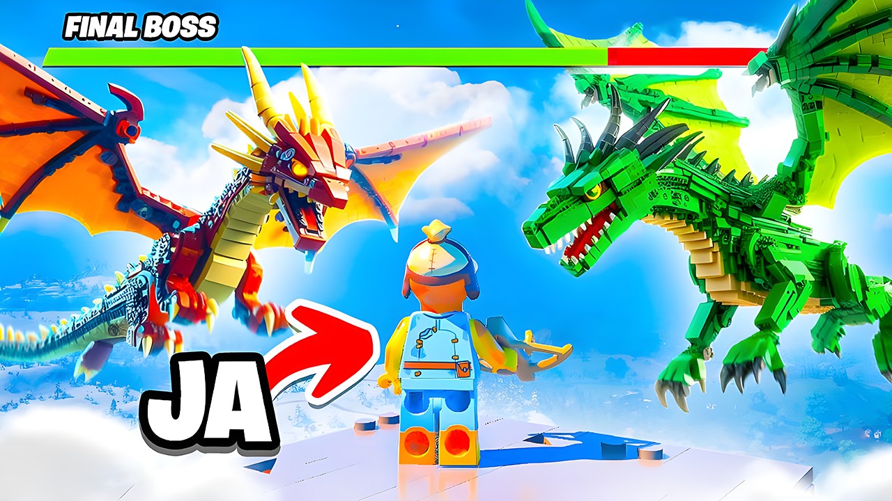 REKORD ŚWIATA w PRZEJŚCIU LEGO Fortnite!