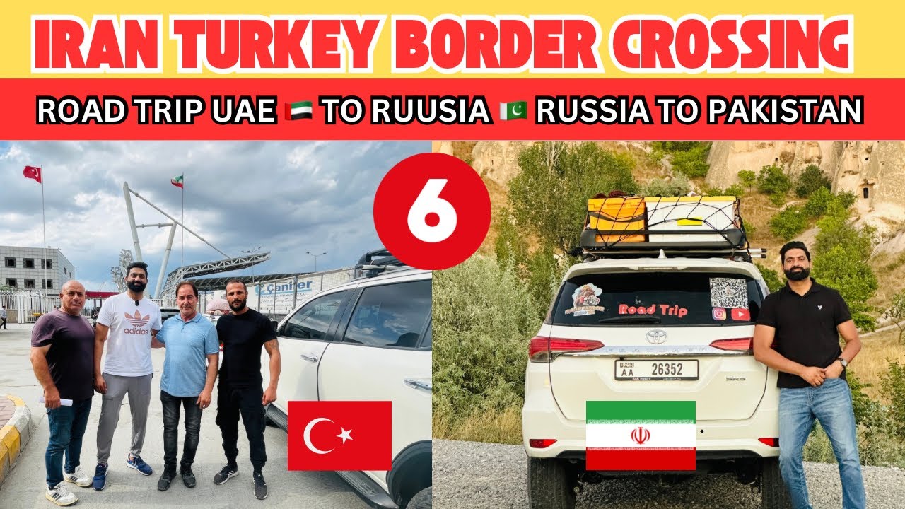 Crossing Into Turkey 🇹🇷 | Iran To Turkey | Road Trip | EP 6 | UAE to RUSSIA | Punjabi Explorer