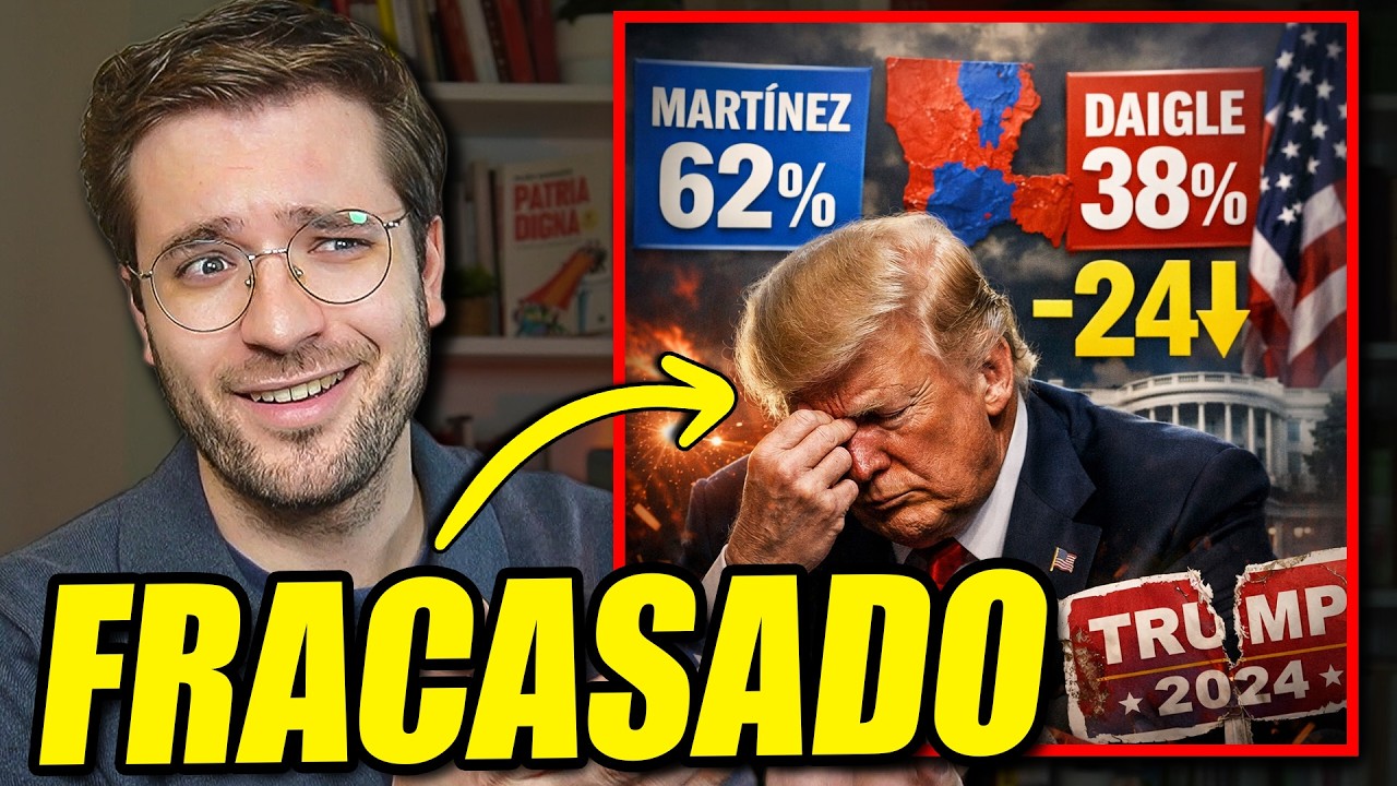 TRUMP PIERDE OTRA ELECCIÓN Y ENLOQUECE. VA A CANCELAR LAS SIGUIENTES.