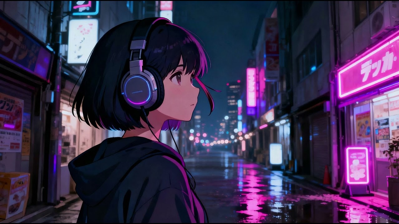 Neon Reflections – Chill J-Pop