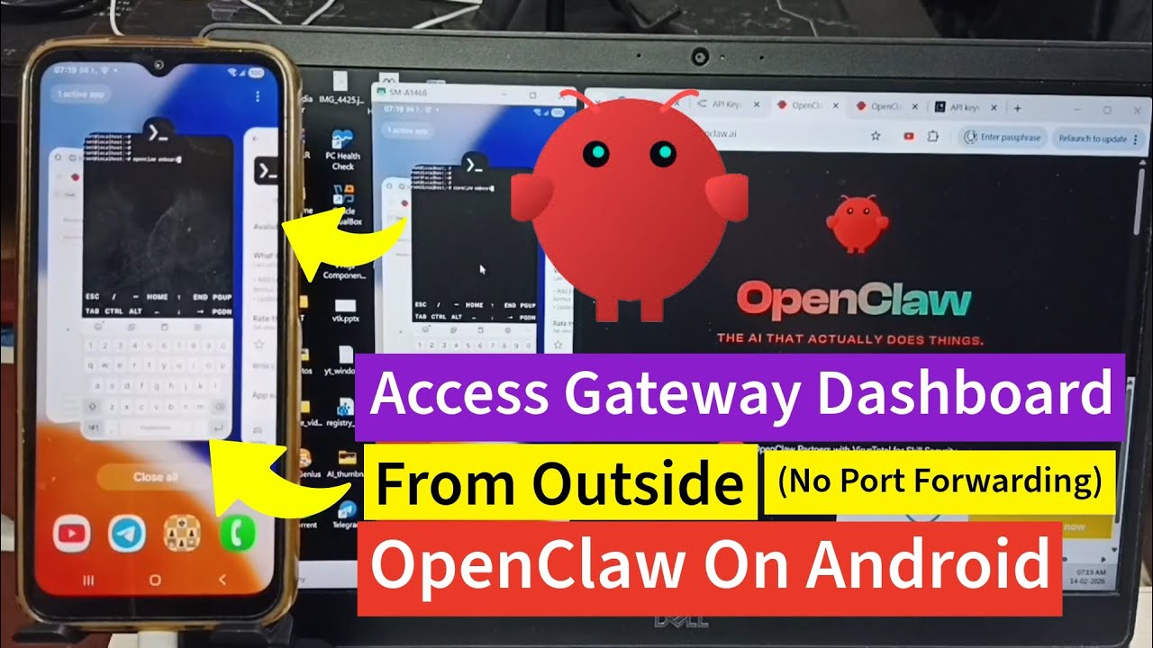 OpenClaw | How to Access Gateway Dashboard from Outside | ClawdBot, MoltBot