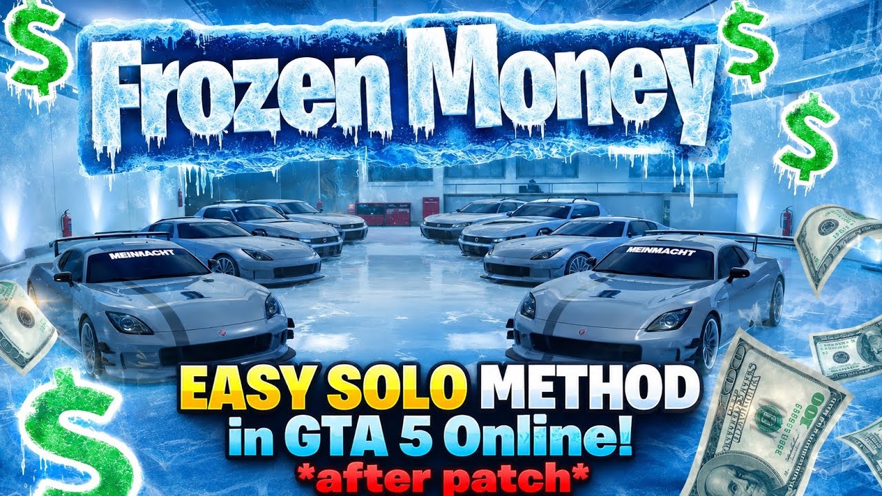 *NEW* ✅HOW TO DO FROZEN MONEY GLITCH IN GTA 5 ONLINE SOLO!🧊