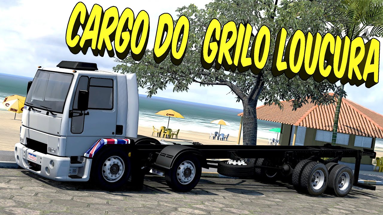 MONTANDO O CARGO DO GRILO LOUCURA E SERRA DE UBATUBA-SP - ETS 2 MODS BR