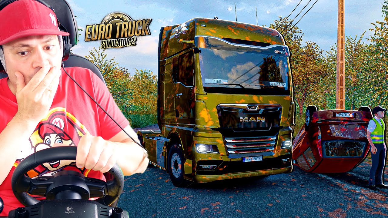 🚛 ŚM13RT3LNY WYPADEK W MOŁDAWII... | Euro Truck Simulator 2 z Darek