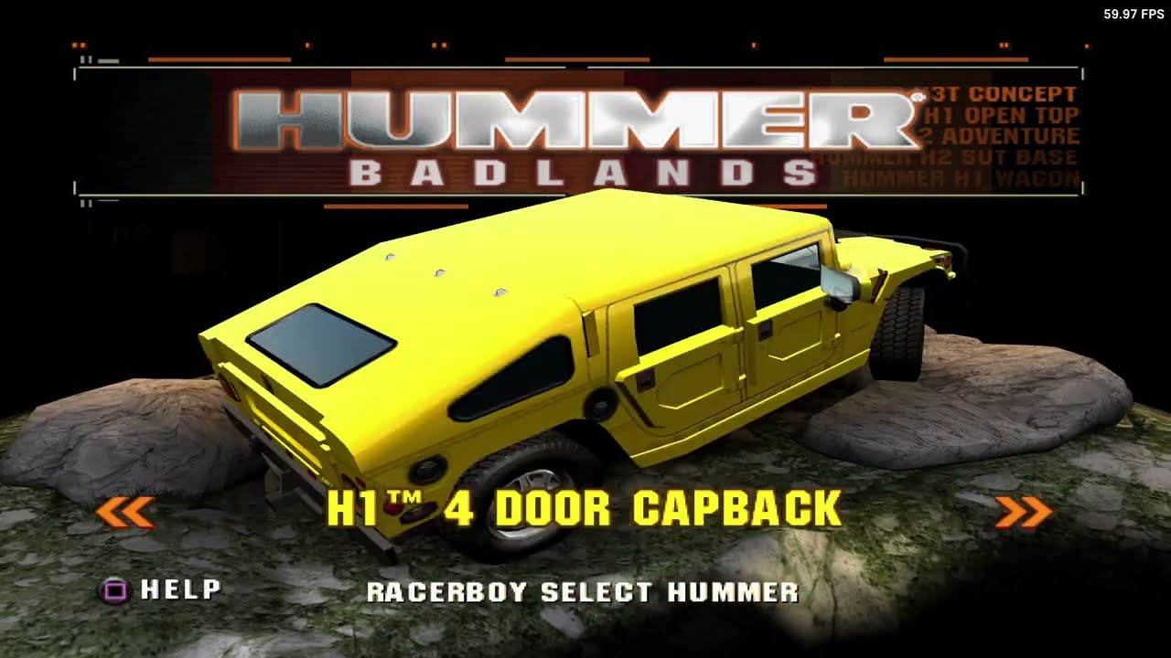 Hummer Badlands - PS2 Gameplay 4K 60fps