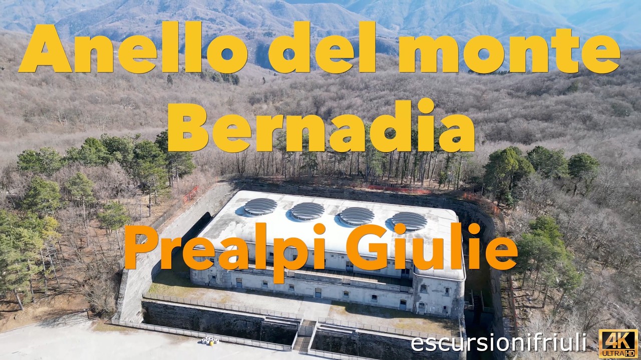 191 Anello del Monte Bernadia (4K) un'escursione tra natura e storia nelle Prealpi Giulie