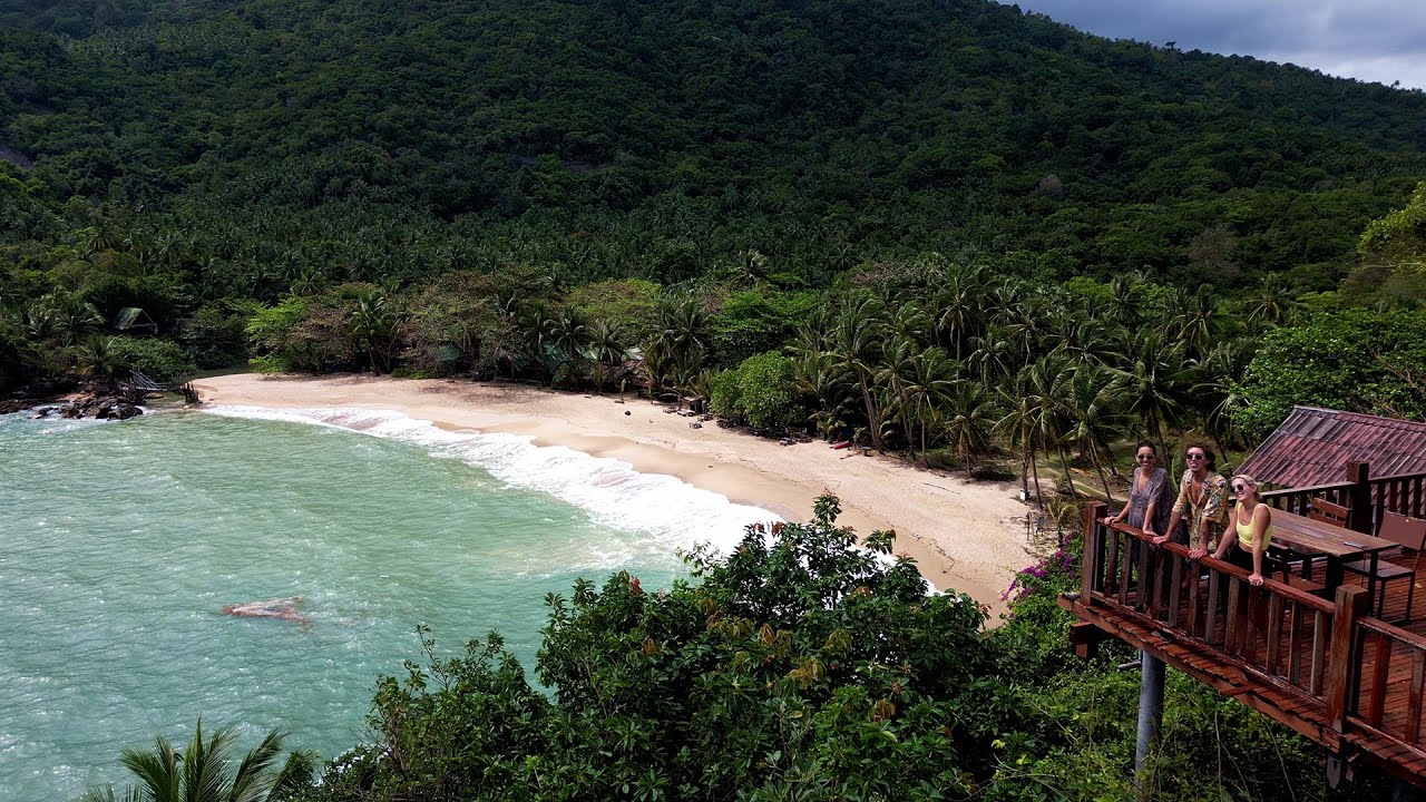 Koh Phangan (Thailand) - Drone 4K footage