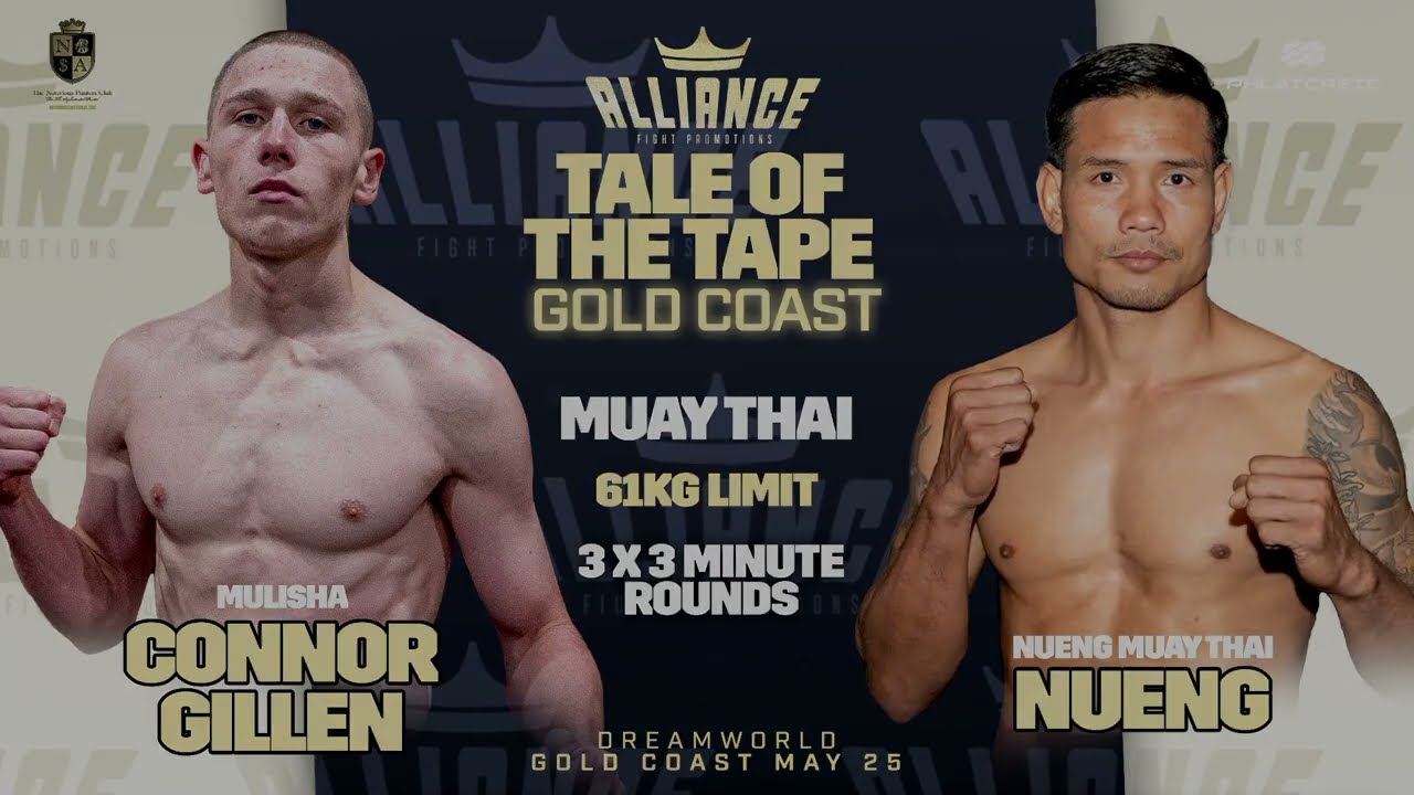 Connor Gillen Vs Nueng - Alliance Muay Thai 2