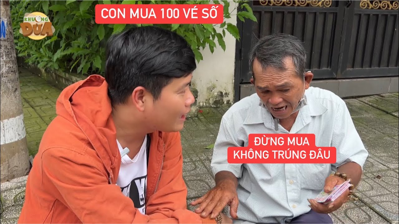 Lạ kỳ ông chú bán vé số nghèo khó nhưng Khương Dừa mua 100 tờ không bán, lì xì cũng không nhận