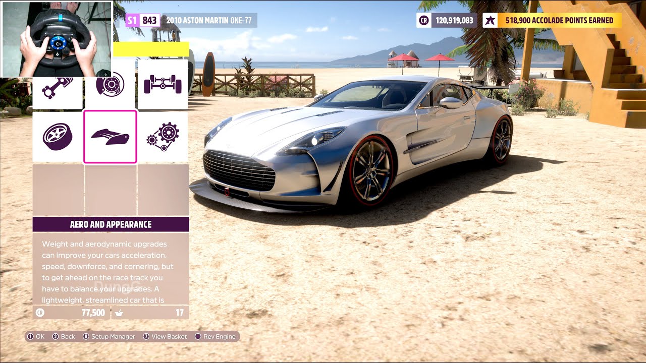 Forza Horizon 5 1000HP Aston Martin One 77